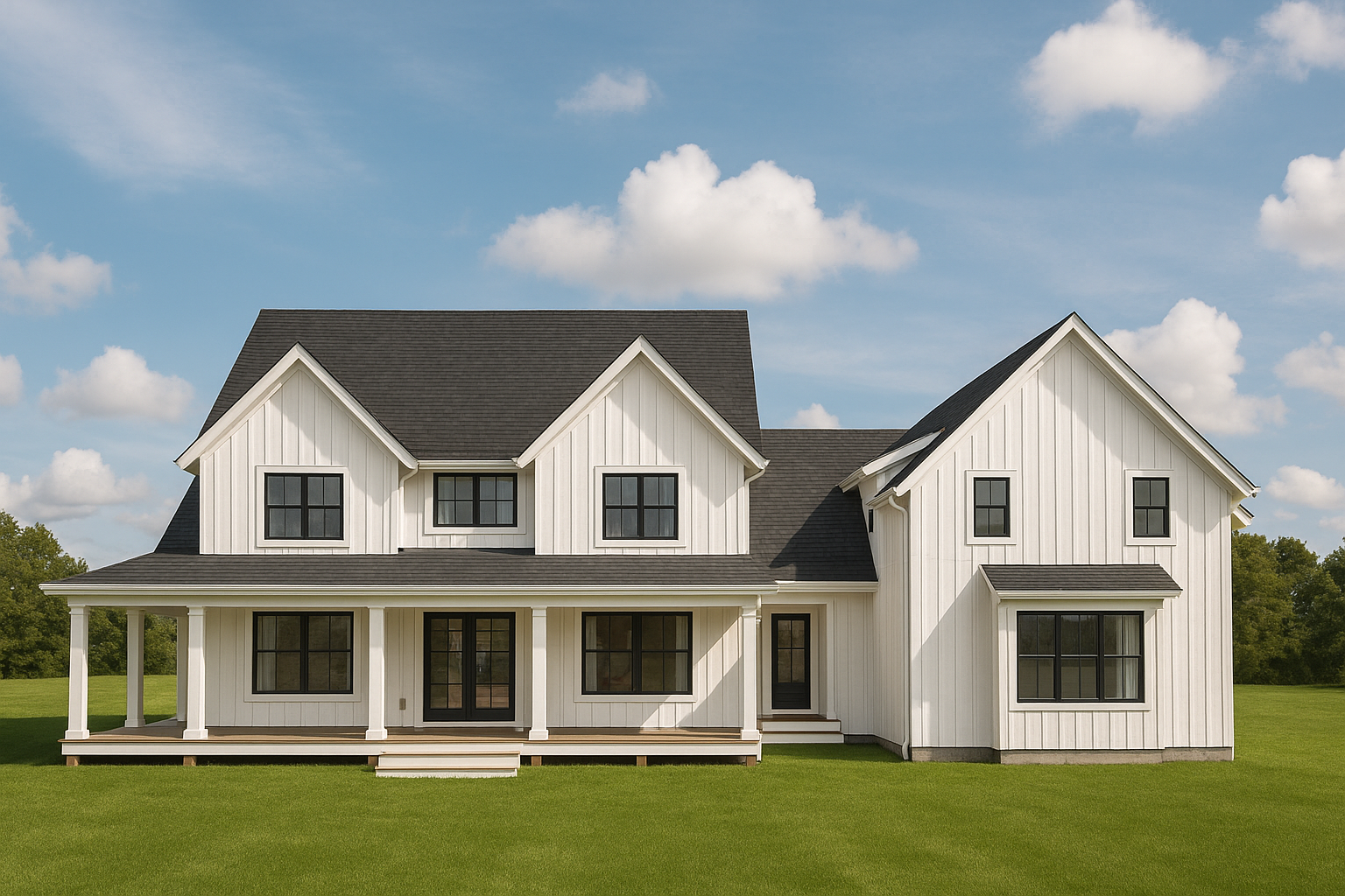 Front elevation of Plan 240201