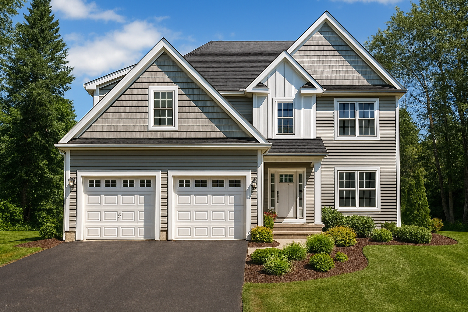 Front elevation of Plan 240510