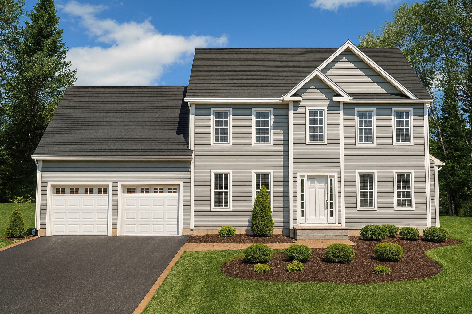 Front elevation of Plan 240604