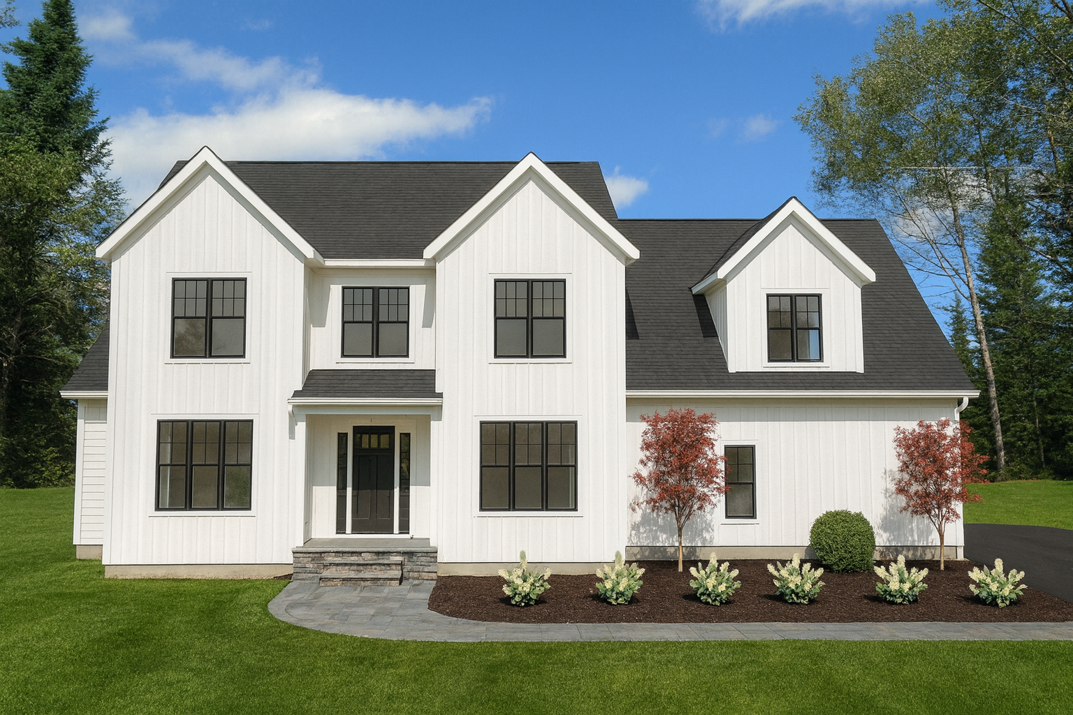 Front elevation of Plan 240901